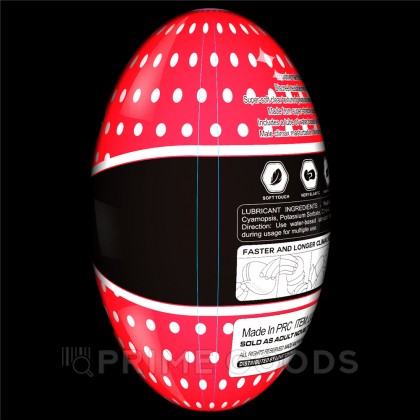 Мастурбатор яйцо Stamina Nodules Red от sex shop primegoods фото 6