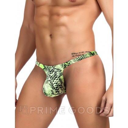 Мужские стринги Snakeskin (XL) от sex shop primegoods фото 2