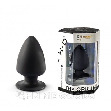 Анальный плаг SILEXD MODEL 1, черный XS (8х3,1 см) от sex shop primegoods фото 2
