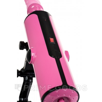 Секс-машина Pink-Punk MotorLovers ABS розовая (36 см.) от sex shop primegoods фото 19