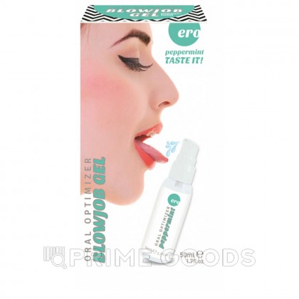 Интимный увлажняющий гель для орального секса со вкусом мяты Ero, 50 мл от sex shop primegoods фото 2
