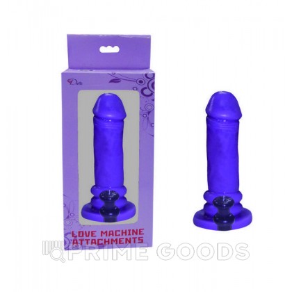 Сменная насадка для секс машин Diva фиолетовая 18 см от sex shop primegoods