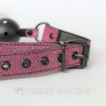 Кляп-шарик для рта Pleasure bound (розовый) - primegoods.kz фото 4 Кляп-шарик для рта Pleasure bound (розовый) от sex shop primegoods фото 4