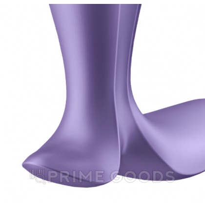 Анальный виброплаг Satisfyer Intensity Plug фиолетовый (Connect App) от sex shop primegoods фото 4