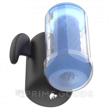 Инновационный робот-мастурбатор Black Knight с функцией пенетрации от Amovibe от sex shop primegoods фото 5