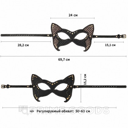 Маска кошечки Rebellion Reign от sex shop primegoods фото 2