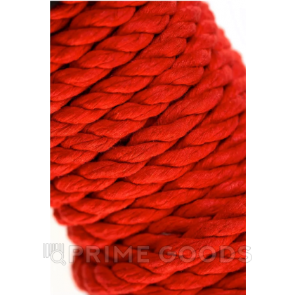 Хлопковая веревка для шибари, на катушке, красная, 10 м - primegoods.kz фото 4 Хлопковая веревка для шибари, на катушке, красная, 10 м от sex shop primegoods фото 4