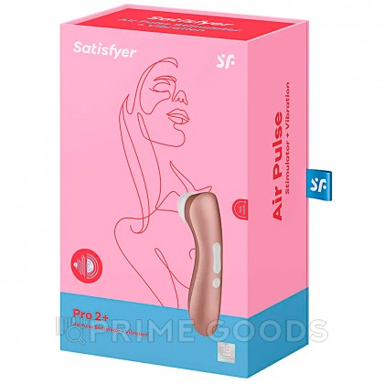 Вакуумно-волновой стимулятор Satisfyer Pro2 + Vibration от sex shop primegoods фото 4