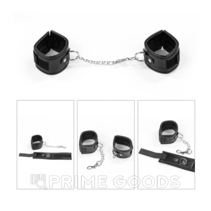 Fetish набор: кляп, наручники, пуховка от sex shop primegoods фото 5