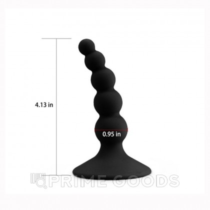 Анальный плаг с шариками Lovetoy от sex shop primegoods фото 2