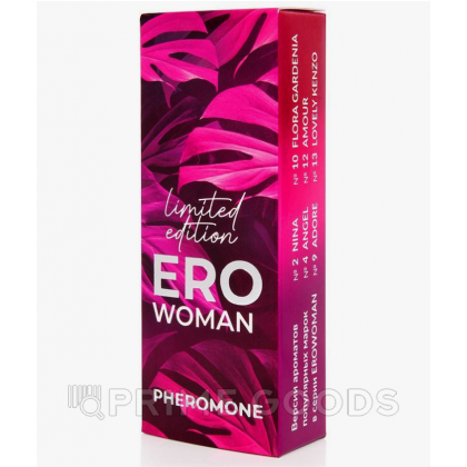 Парфюмированное средство для тела EROWOMAN №10 с феромонами, 10 мл от sex shop primegoods фото 3