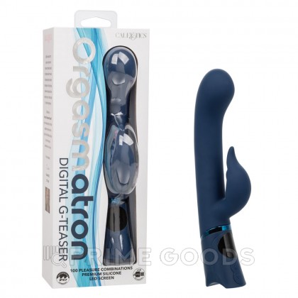 Вибратор-кролик Calexotics Orgasmatron Digital G-Teaser синий от sex shop primegoods