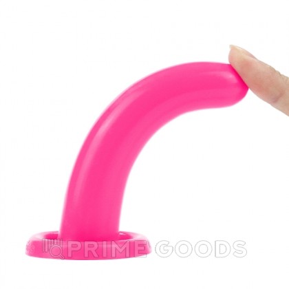 Силиконовый фаллоимитатор 12,5 см. розовый Lovetoy от sex shop primegoods фото 3