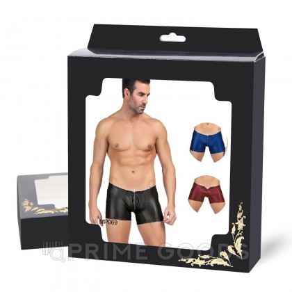 Кожаные трусы мужские на молнии Ohyeah 