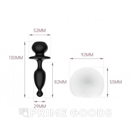 MAGIC BUNNY Вибратор черный от sex shop primegoods фото 2
