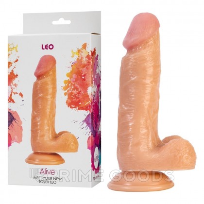 Реалистичный фаллоимитатор Leo от Alive (17*3.8 см.) от sex shop primegoods фото 5