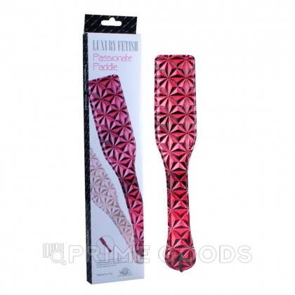 Шлёпалка красная PASSIONATE PADDLE от sex shop primegoods