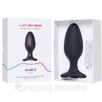 Анальная вибропробка Hush 2 второго поколения с управлением на расстоянии от Lovense (L: 57*150 Мм.) от sex shop primegoods фото 10