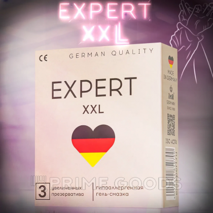 Презервативы EXPERT XXL № 3 (увеличенного размера), 3 шт. от sex shop primegoods фото 3