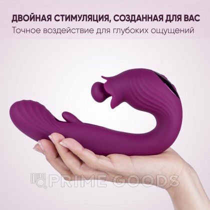 Вибратор Selove BellFlower фиолетовый от sex shop primegoods фото 11