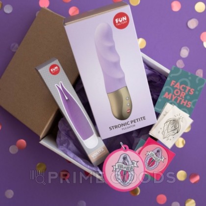 Набор: пульсатор + вибратор Fun factory CLIT KIT PETITE лиловый  от sex shop primegoods фото 4