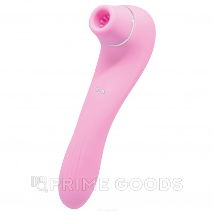 Клиторальный стимулятор Smoooch розовый от WOOOMY от sex shop primegoods