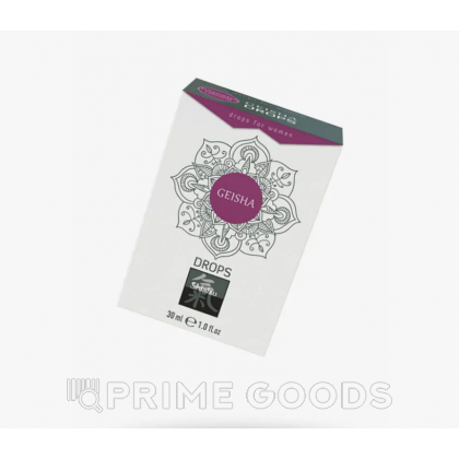 Биологически активная добавка к пище Geisha drops Shiatsu (30 мл.) от sex shop primegoods фото 3