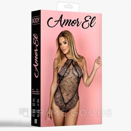 Боди эротический кружевной Amor El Siero S/M от sex shop primegoods фото 3