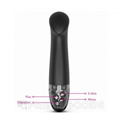 Вибратор Mystim Right on Ron с электростимуляцией, черный от sex shop primegoods фото 8
