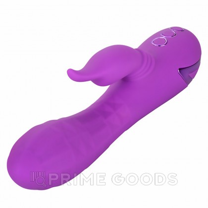Вибромассажер-кролик CalExotics California Dreaming Valley Vamp с ритмичным стимулятором (12.75x3.75 см) от sex shop primegoods фото 12