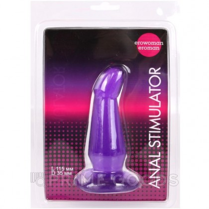 Стимулятор анальный ANAL STIMULATOR (втулка), фиолетовый от sex shop primegoods фото 3