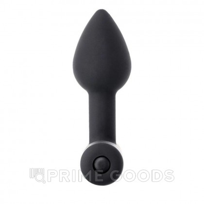 Анальная втулка Erotist SHAFT, силикон, чёрный, 6,9 см от sex shop primegoods фото 5