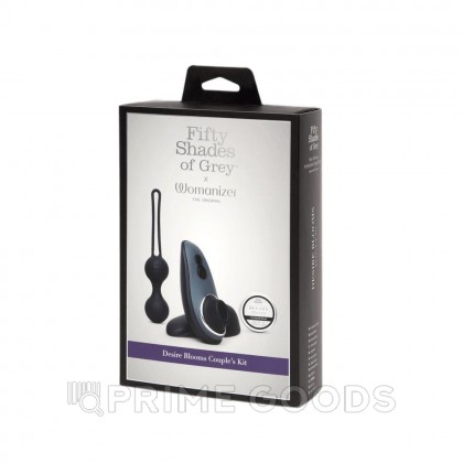 Набор Desire Blooms (Womanizer Liberty, Kegel Balls, бальзам для чувствительной кожи 7 г.) от sex shop primegoods фото 2