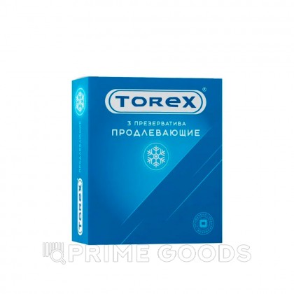 Презервативы продлевающие с анестетиком TOREX 3 шт от sex shop primegoods