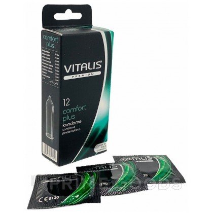 VITALIS №12 Comfort+ Презервативы анатомической формы от sex shop primegoods фото 4