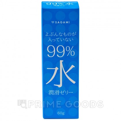 Гель-смазка водная Sagami 99% Water Gel, 60 гр от sex shop primegoods фото 5