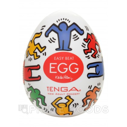 TENGA&Keith Haring Egg Мастурбатор яйцо Dance от sex shop primegoods
