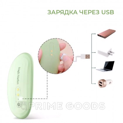 Смарт вибратор Magic nyx от Magic motion, зеленый от sex shop primegoods фото 6