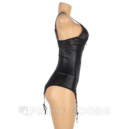 Сексуальный бэбидолл на замочке с ремешками для чулок (XL-2XL) от sex shop primegoods фото 3