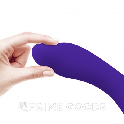 Вибратор Matt Super Soft (19 см) синий от sex shop primegoods фото 3