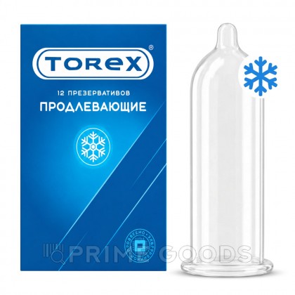 Презервативы продлевающие с анестетиком TOREX 12 шт от sex shop primegoods