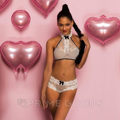 Эротический комплект белья Sexy bra (белый) от sex shop primegoods фото 2