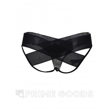 Трусики с доступом Ladies черные (XL-2XL) от sex shop primegoods фото 5