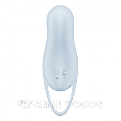 Клиторальный стимулятор с вибрацией Pocket Pro 1 от Satisfyer голубой от sex shop primegoods фото 4