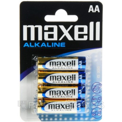 Батарейки MAXELL ALKALINE AA (пальчиковые) - 4 шт. от sex shop primegoods