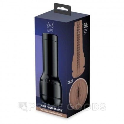 Мастурбатор KIIROO Feel Stroker, вульва, коричневый от sex shop primegoods фото 2