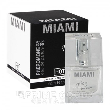 Мужские духи с феромонами Miami spicy man 30 мл. от sex shop primegoods фото 2