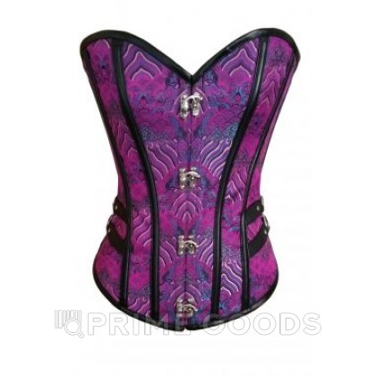 Элегантный фиолетовый корсет 