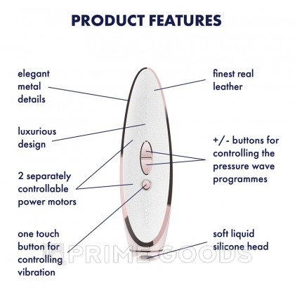 Вакуумно-волновой стимулятор с вибрацией Satisfyer Prêt-à-porter - primegoods.kz фото 2 Вакуумно-волновой стимулятор с вибрацией Satisfyer Prêt-à-porter от sex shop primegoods фото 2
