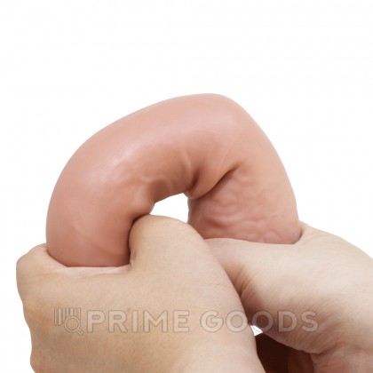 Реалистичный фаллоимитатор Kable (21 см) коричневый от sex shop primegoods фото 5